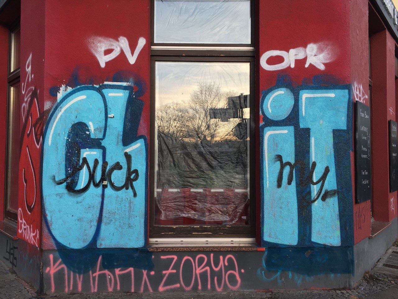 Berlin street art: Unicorns, cryptic letters and organic vegetables
