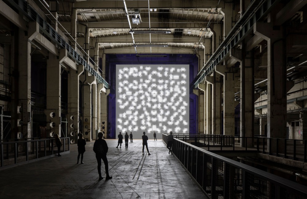 Robert Irwin lights up the Kraftwerk