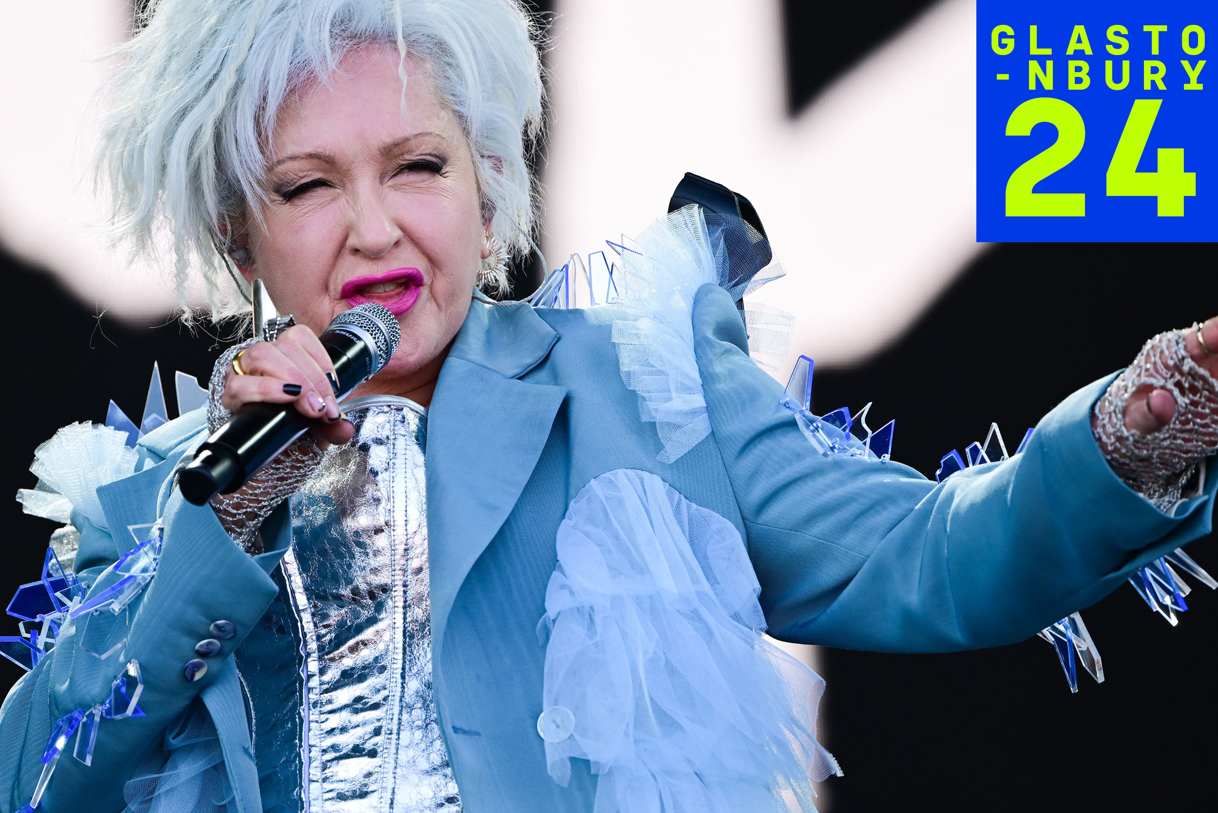 Cyndi Lauper reminds us why she’s a true icon at Glastonbury 2024