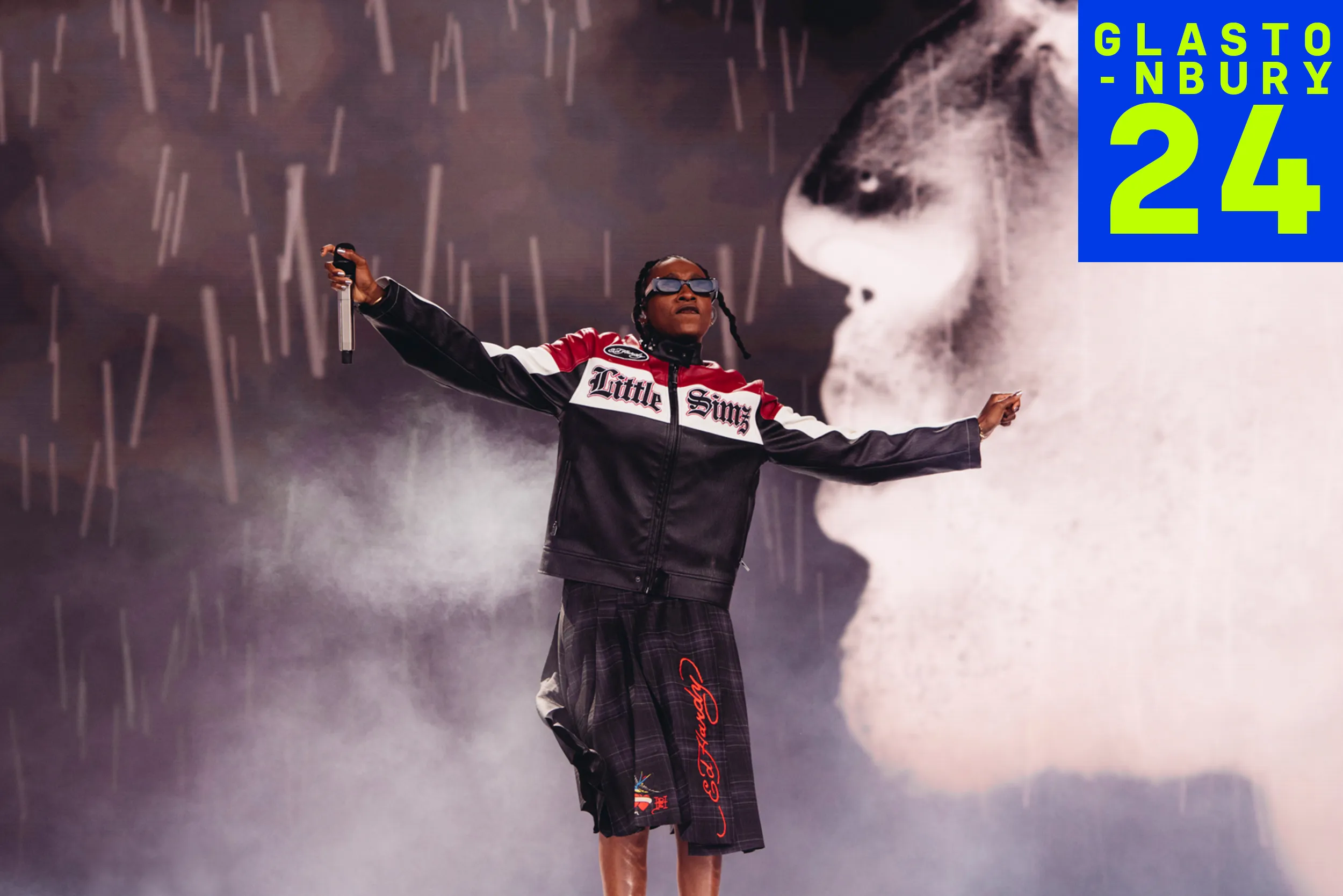 Little Simz’s status as a British legend is cemented on Glastonbury’s Pyramid stage