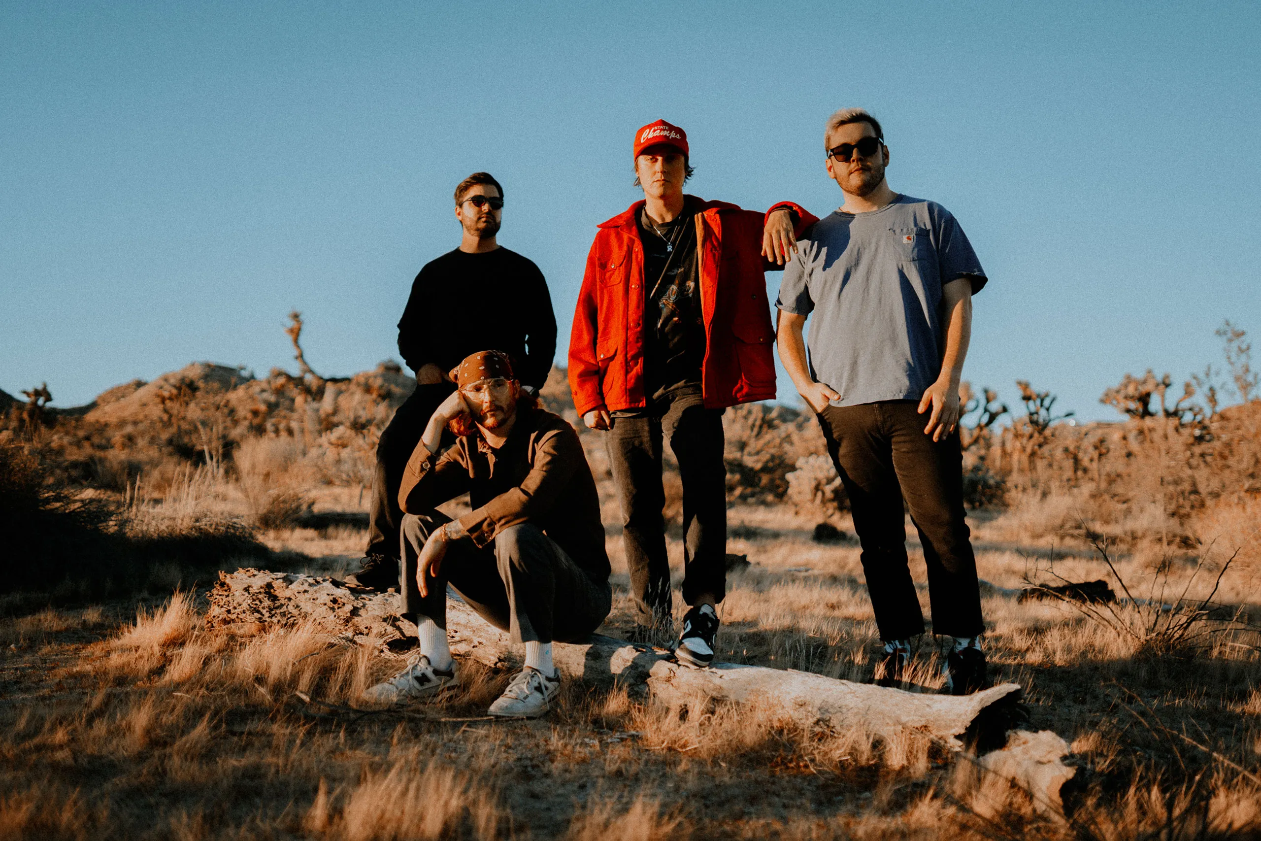 State Champs have announced their self-titled album with two new singles, ‘Silver Cloud’ and ‘Too Late To Say’