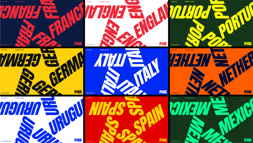 Stars and stripes: Designing Fox’s summer sports broadcasting campaign