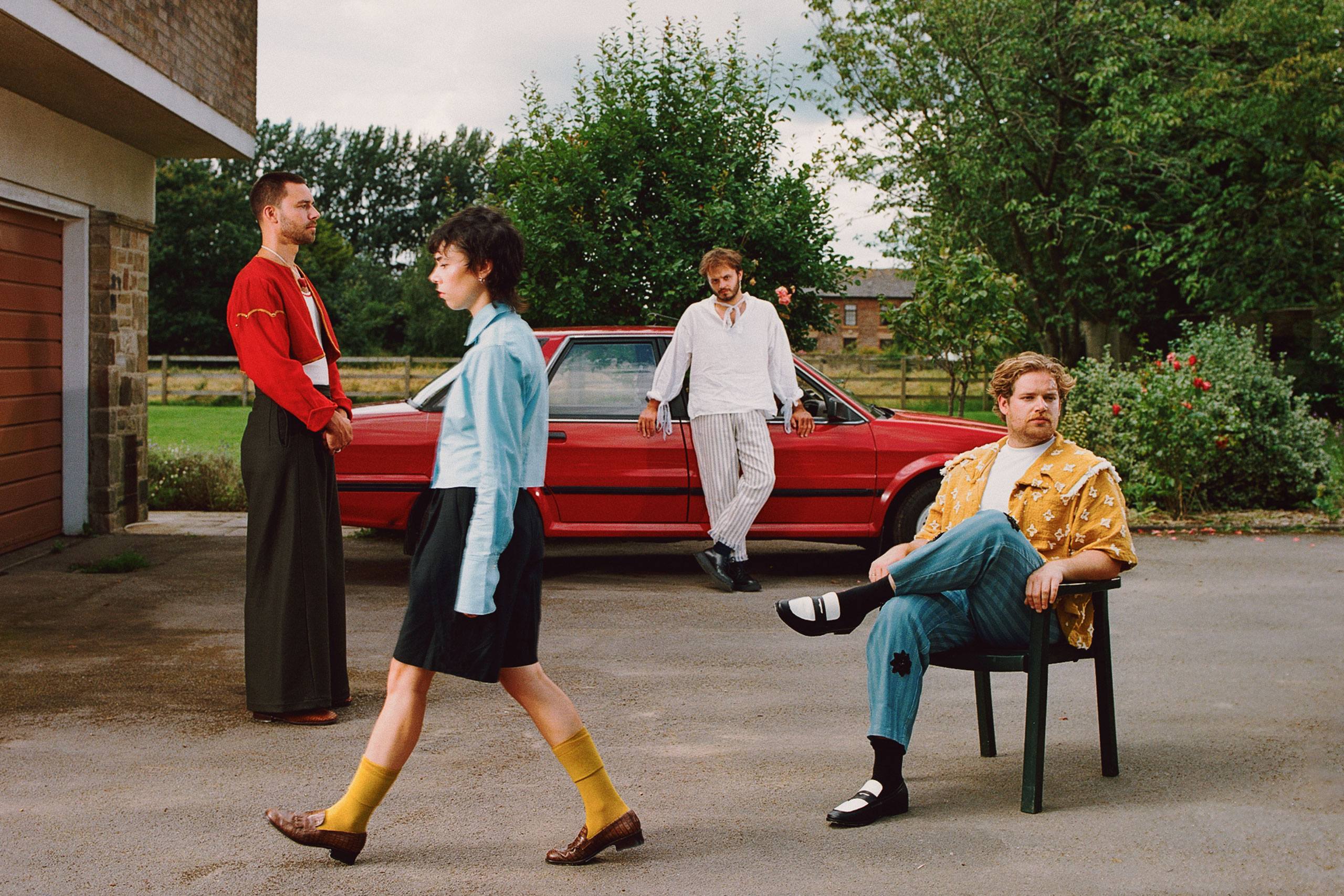 Divorce have announced their debut album ‘Drive to Goldenhammer’, and shared ego-busting teaser single ‘All My Freaks’