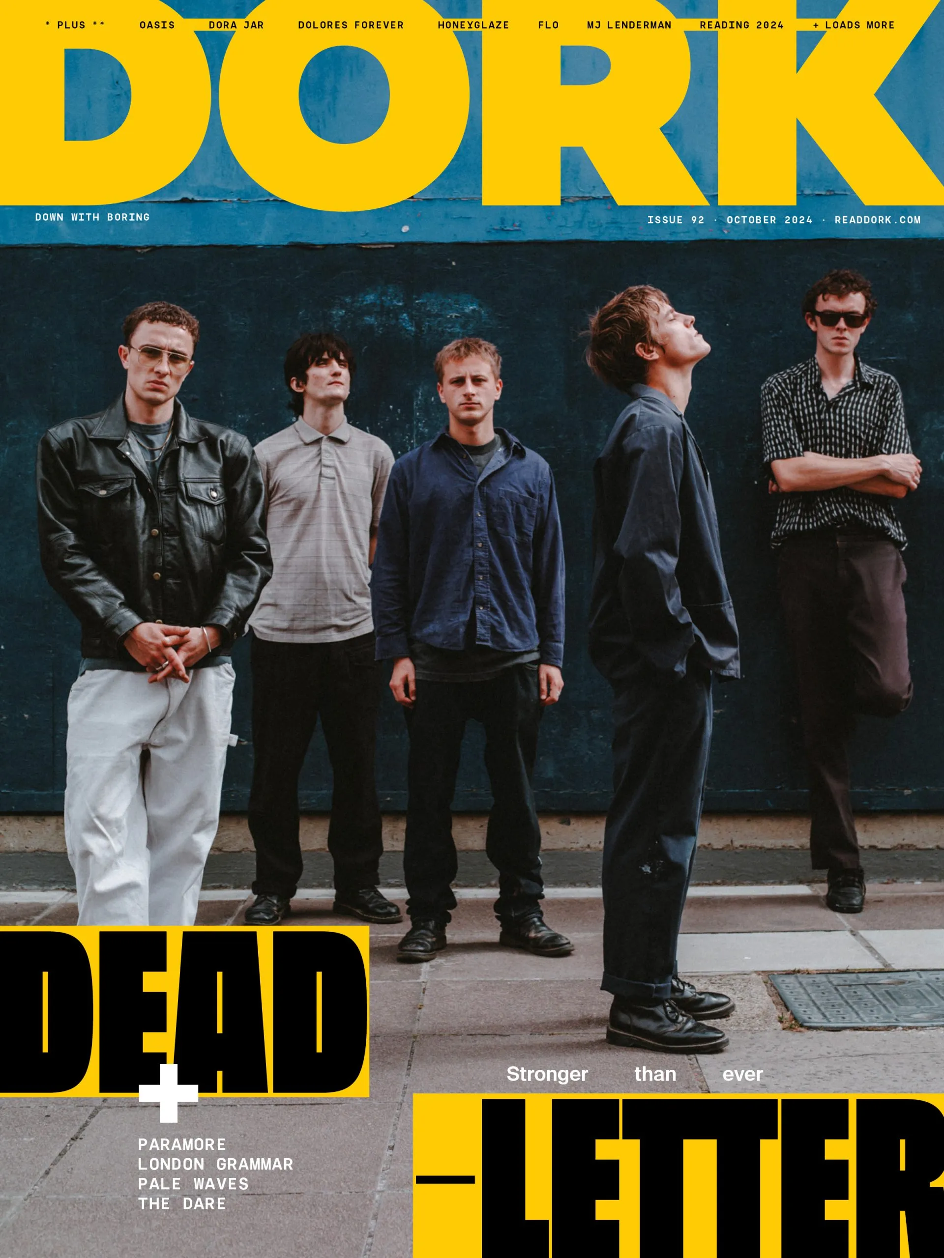 Dork, October 2024 (DEADLETTER cover)