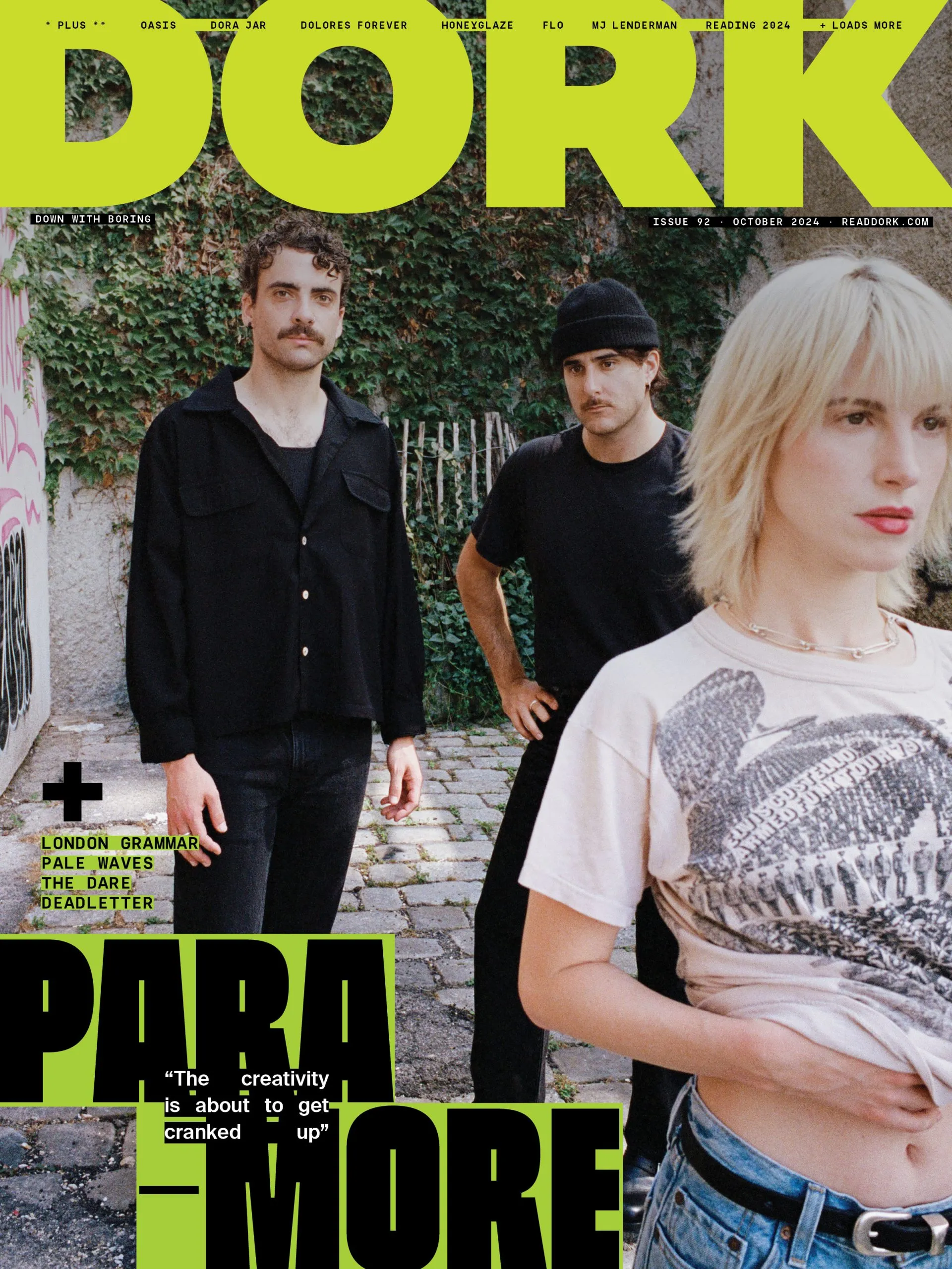 Dork, October 2024 (Paramore cover)
