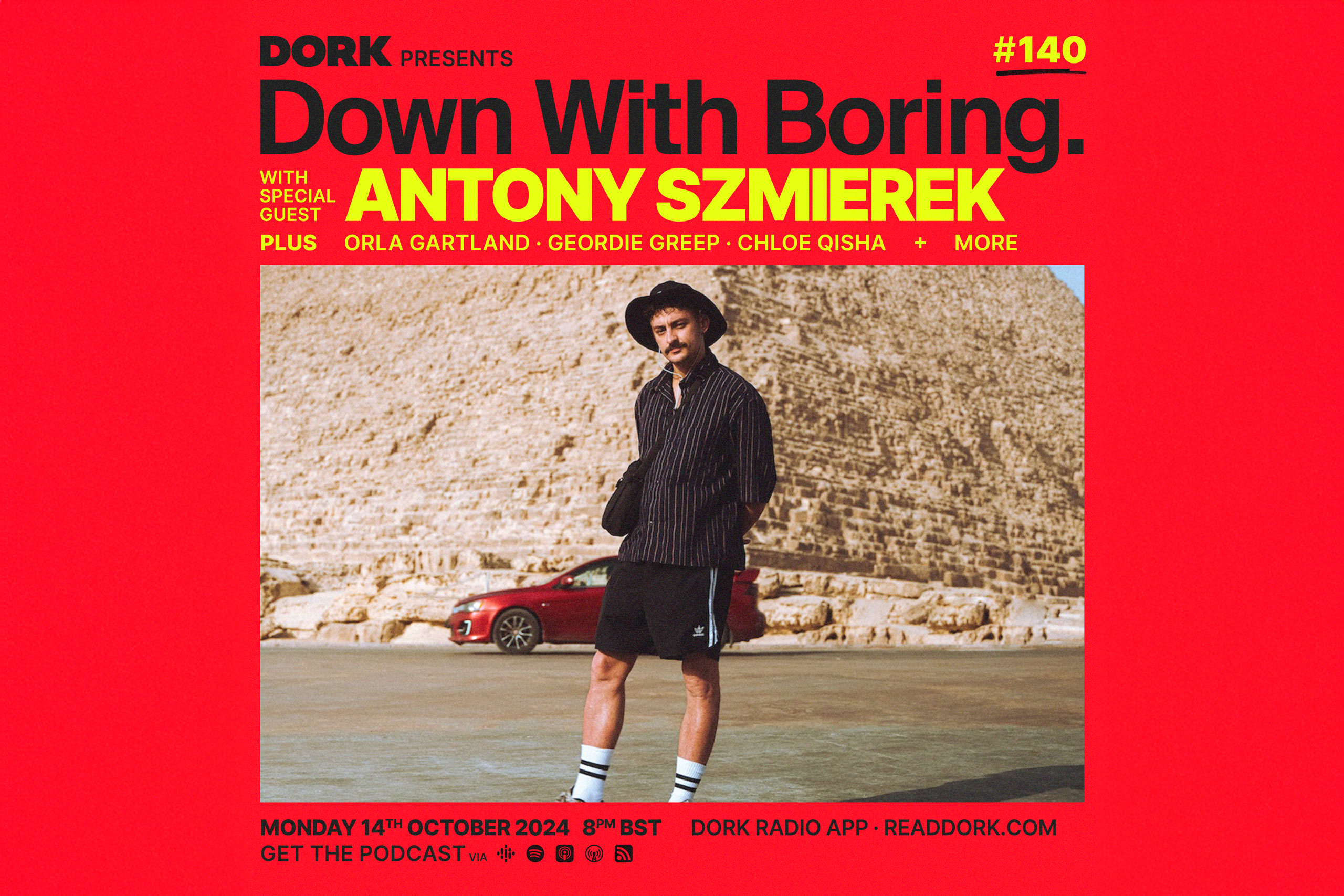 Antony Szmierek is the special guest on tonight’s edition of Down With Boring