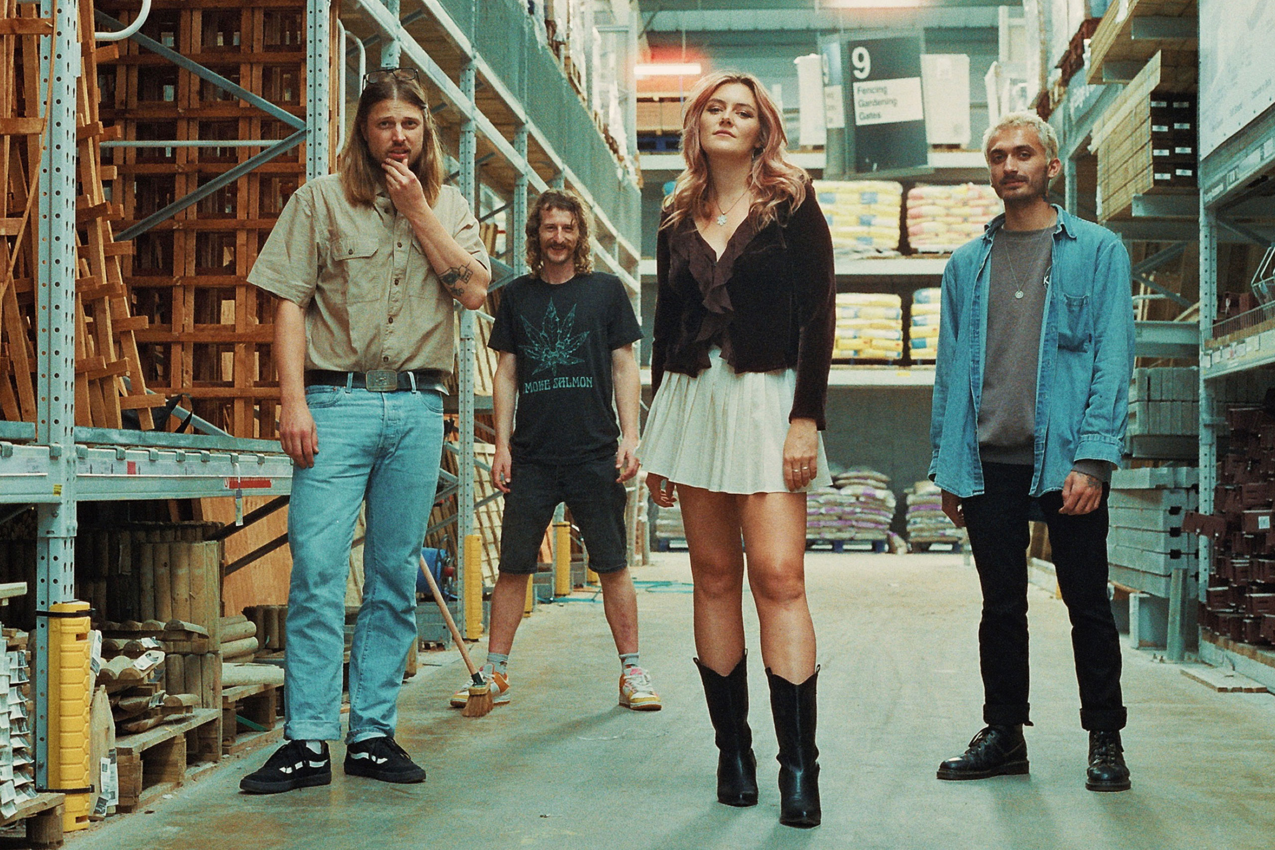 Slung have shared a live session video for their fab debut single, ‘Neurotic’