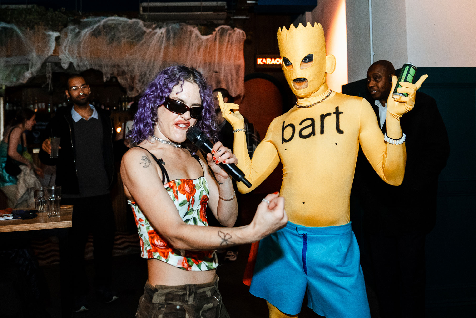 Night Of The Living Dork in photos: Lynks, Big Wett and Lucy Deakin are at their spooky best at Colours, Hoxton