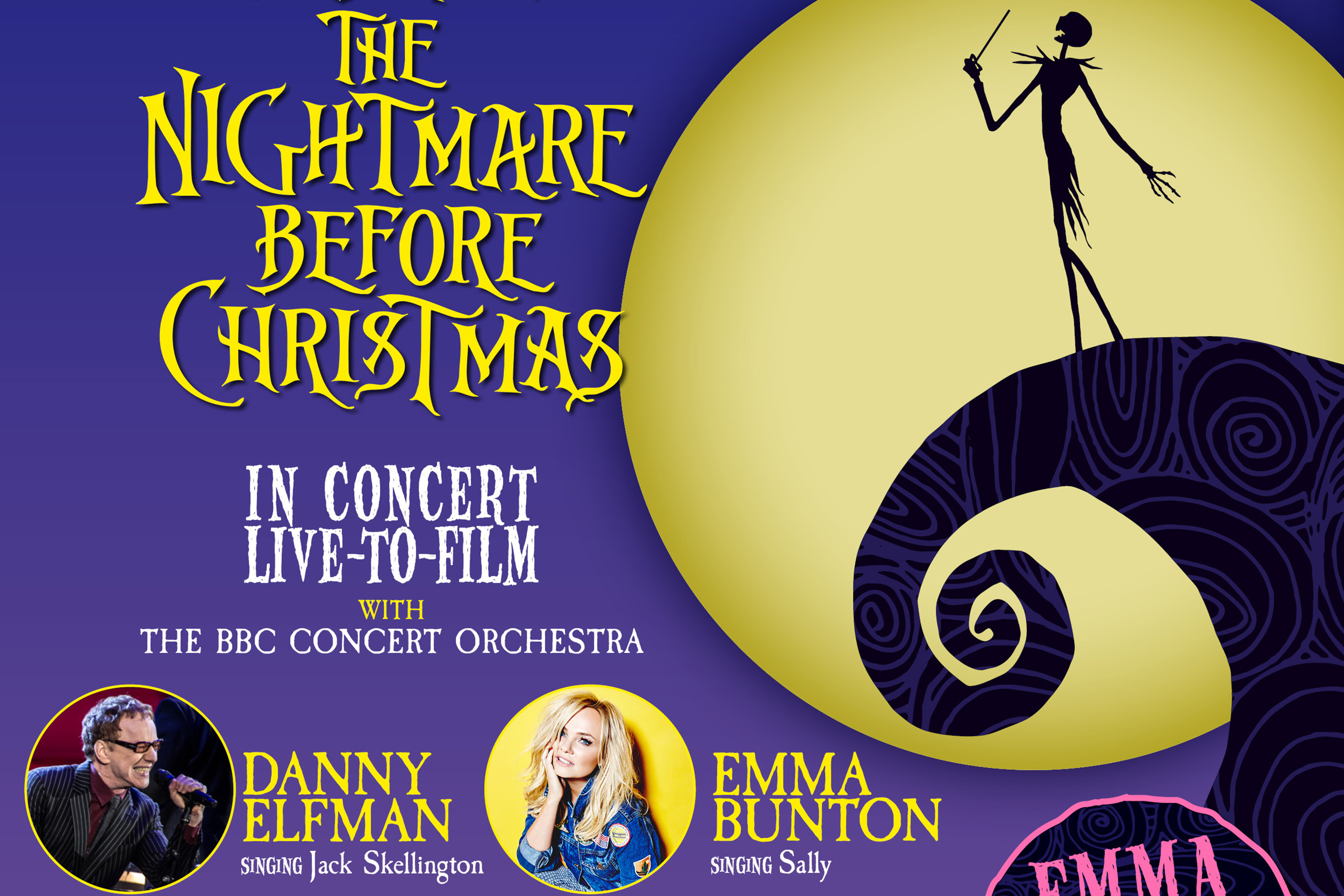 Emma Bunton has joined ‘The Nightmare Before Christmas’ live at Wembley