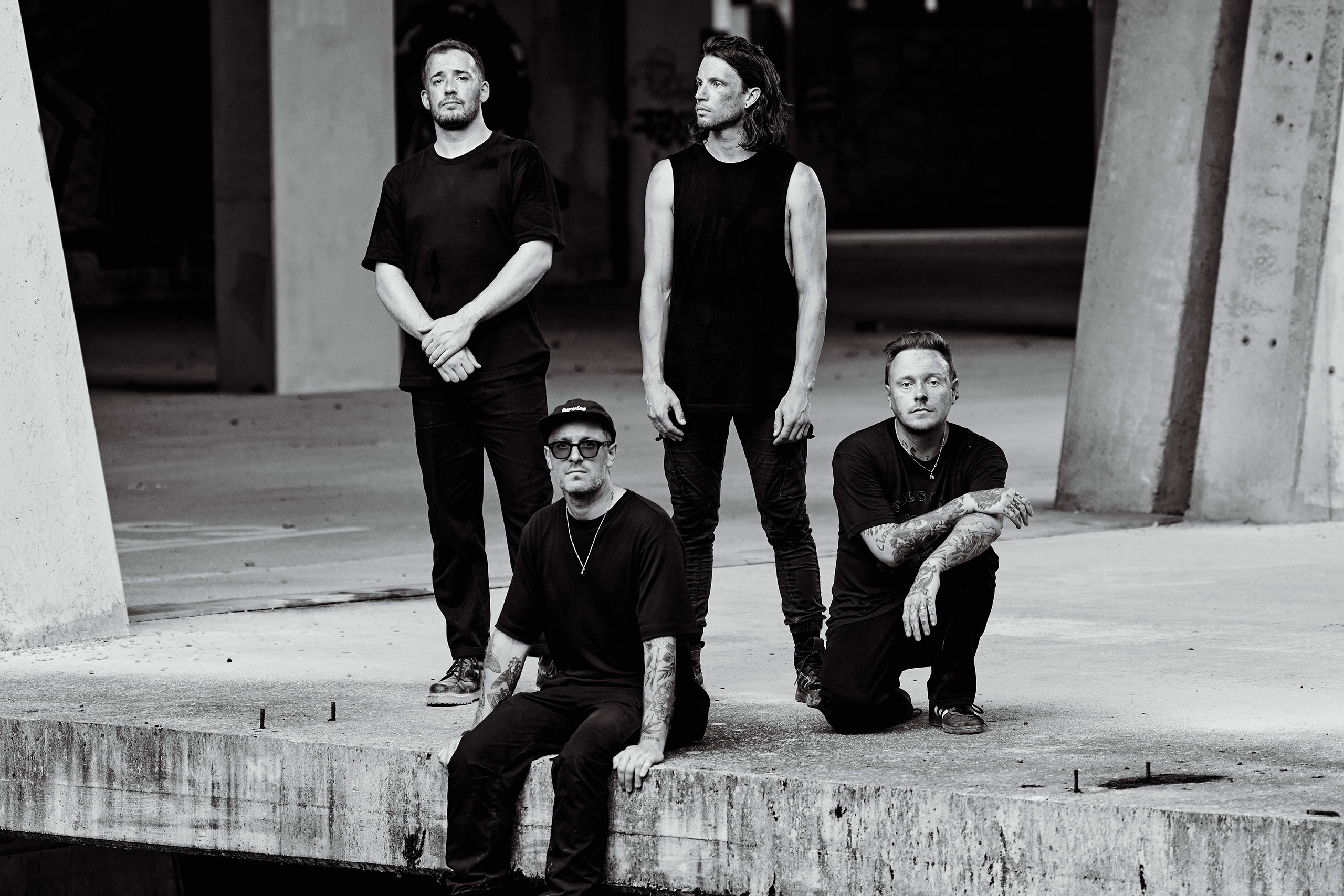 Architects battle the wind and rain for their new ‘Blackhole’ video