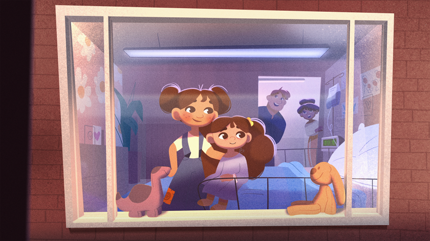 This touching animation project marks 40 years of Ronald McDonald House in the Netherlands