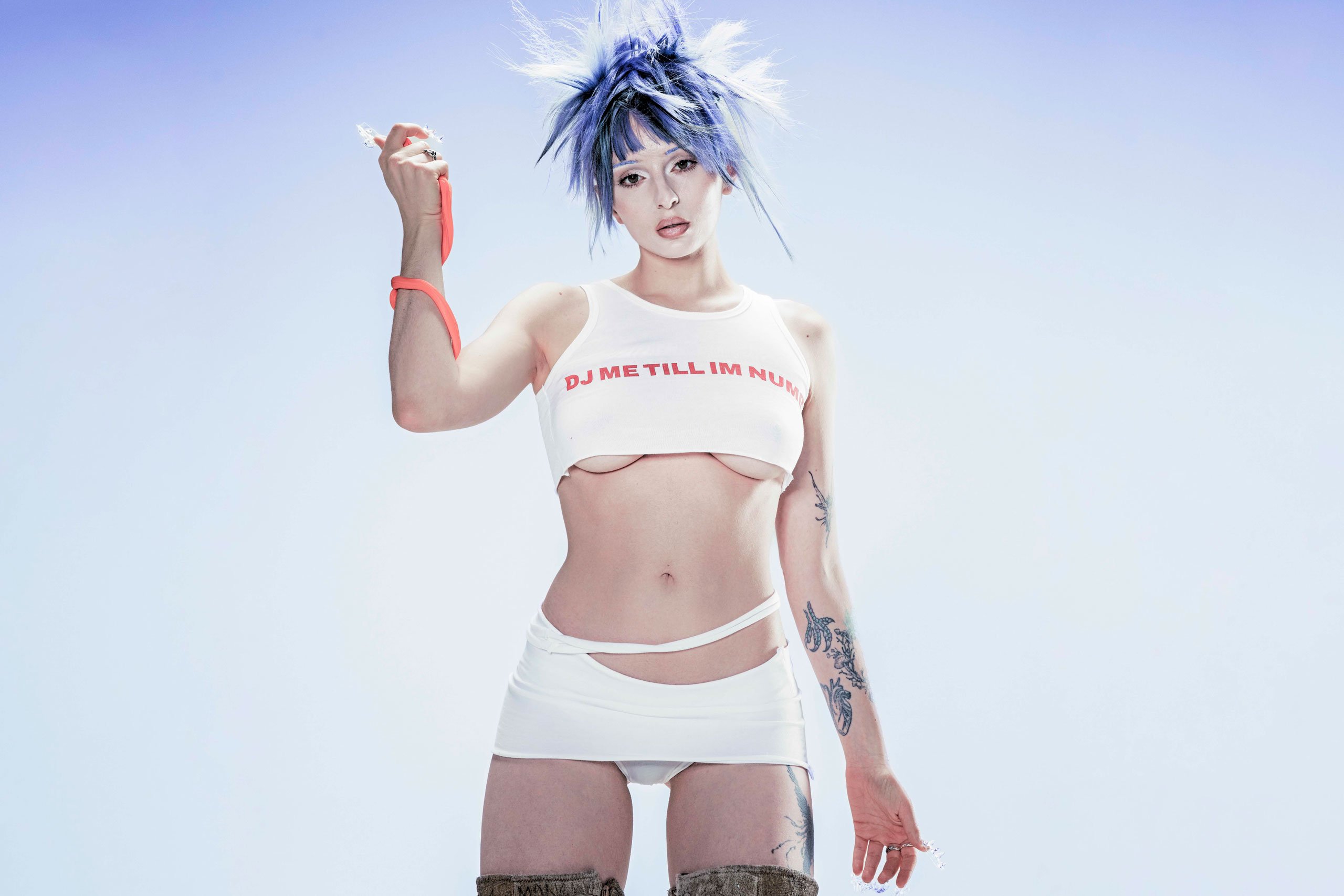 Ashnikko and horsegiirL have released a club remix of ‘Itty Bitty’