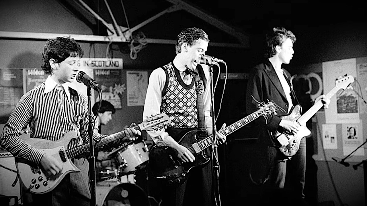 “Eventually you run out of steam because you have no money and you’re eating Pot Noodles on Christmas Day.” Dr Who and The Thick Of It star Peter Capaldi shares his memories of his David Bowie and Cramps-influenced punk band, The Dreamboys