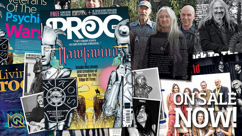 Celebrating 50 years of Hawkwind’s Warrior On The Edge Of Time on the new issue of Prog Magazine, which is on sale now!