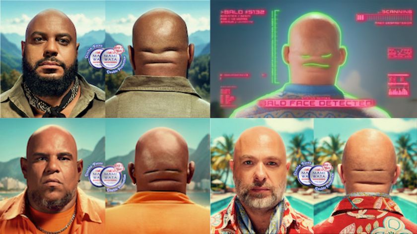 Bald Faces? Artplan launches the cheekiest ad of the year so far