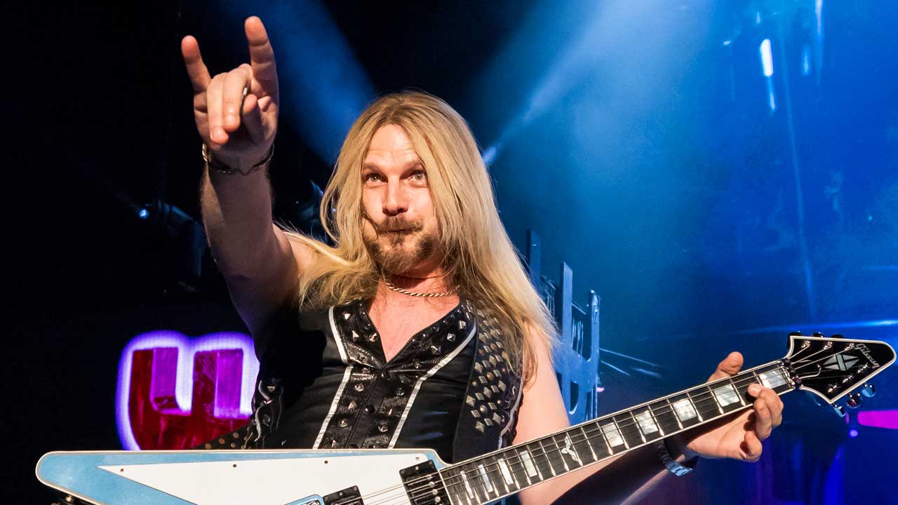 “It’s out there. I don’t have to hide behind it anymore”: Judas Priest’s Richie Faulkner reveals he suffered a stroke and it’s affected his playing