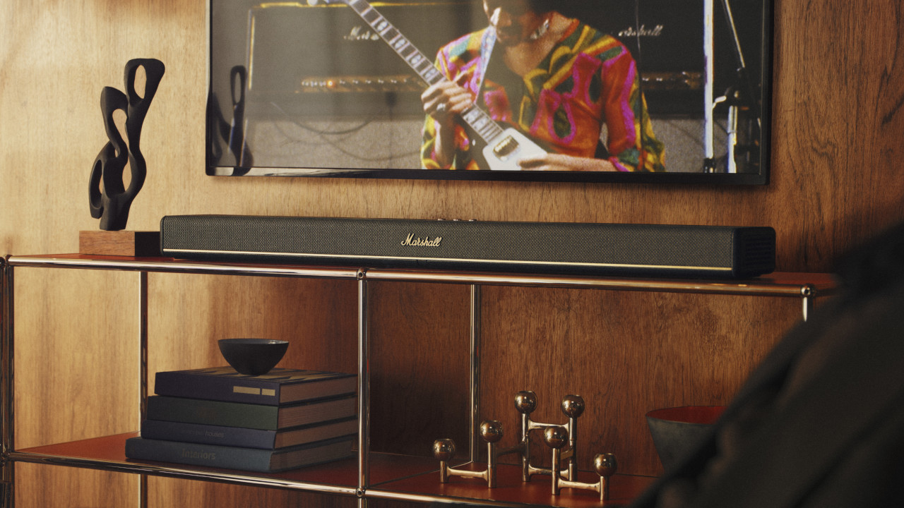 From the stage to the living room: Marshall bring a touch of rock’n’roll style to the TV audio market with the Heston 120