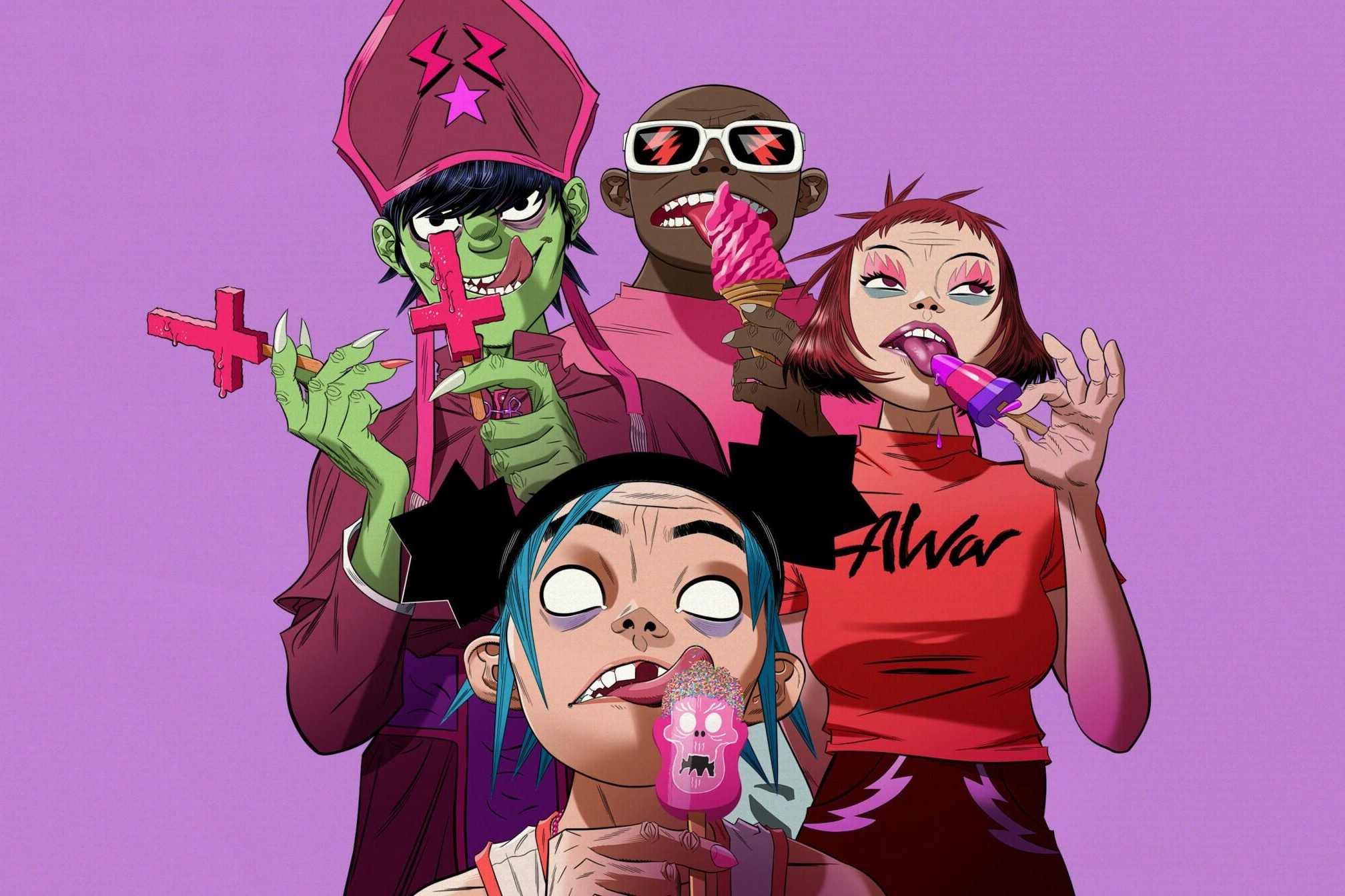 Gorillaz are set to celebrate their 25th anniversary with four live shows, and House of Kong, a new exhibition in London