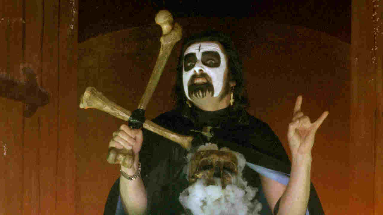 “He does worship the Devil. It’s his religion. The rest of us are really worried about what forces he may unleash, without meaning to do so!”: My weird night sleeping on King Diamond’s floor surrounded by human skulls and a Satanic altar