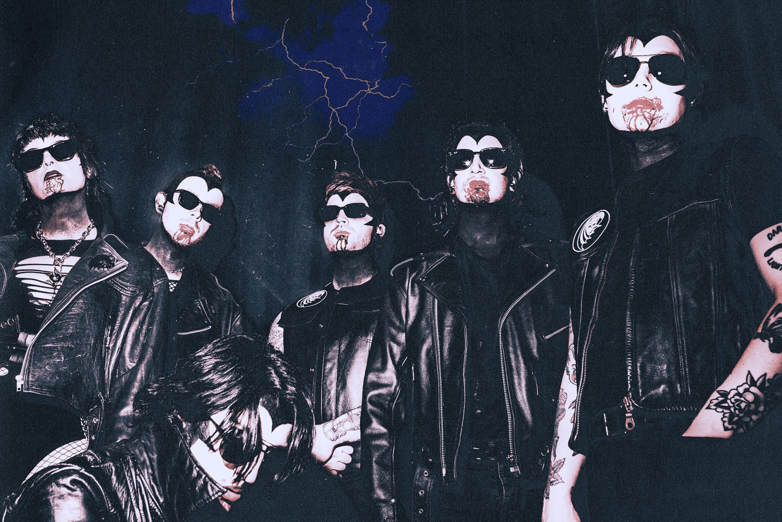 Creeper have shared their thrash-inspired single ‘Headstones’