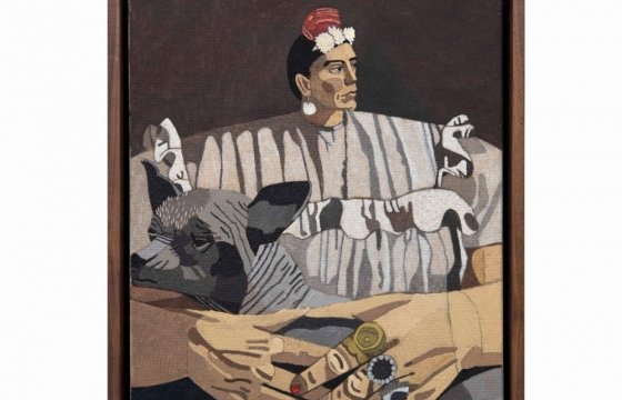 Julian Pace Paints the “Dog People”