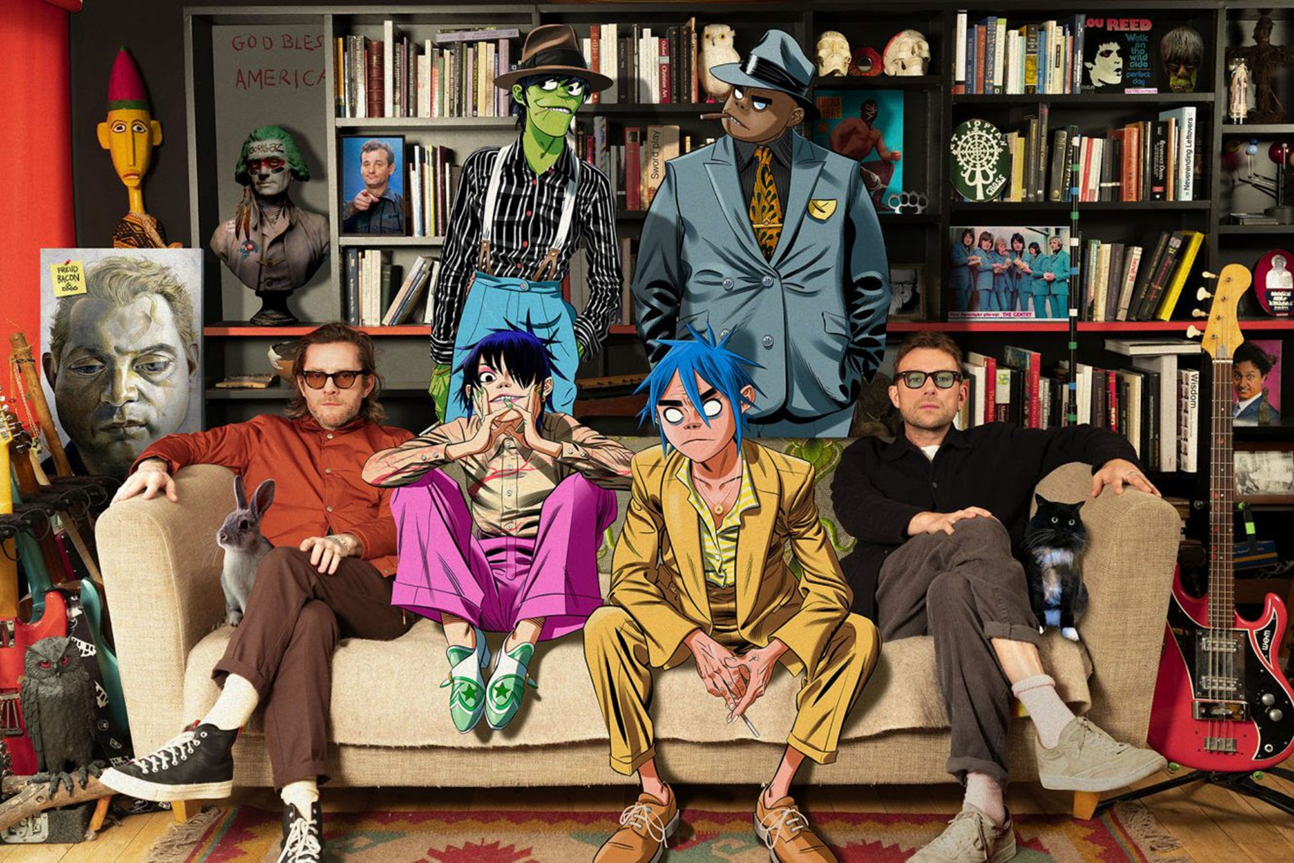 Gorillaz are going to play their only show outside UK this year at Madrid’s Pulse of Gaia festival