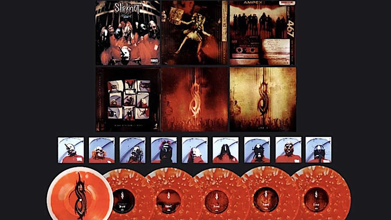 Slipknot’s 25th anniversary re-release of their game-changing debut album includes a box set with ‘blood-filled’  vinyl and 40 previously-unreleased songs