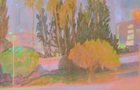 Nightfalls: Brian Lotti’s Paintings are a “Liquid Ambien Haze”