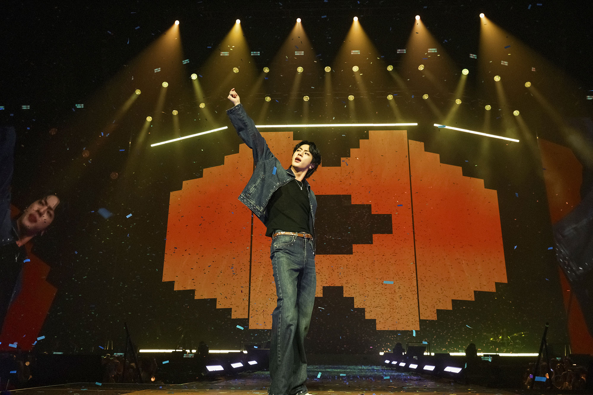 BTS’ Jin brings chaos, charm and confetti to London