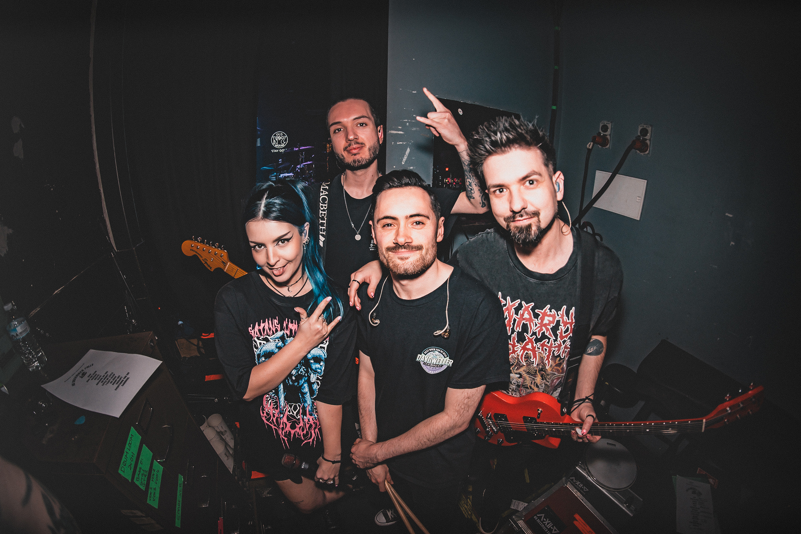 As December Falls have released their new album ‘Everything’s On Fire But I’m Fine’