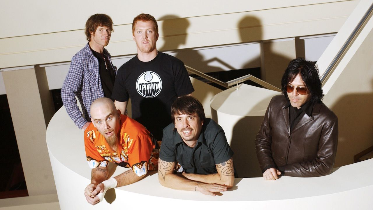 “It’s kind of a concept record, if the word ‘concept’ didn’t suck.” Josh Homme and Dave Grohl spill the tea on Queens Of The Stone Age masterpiece Songs for the Deaf