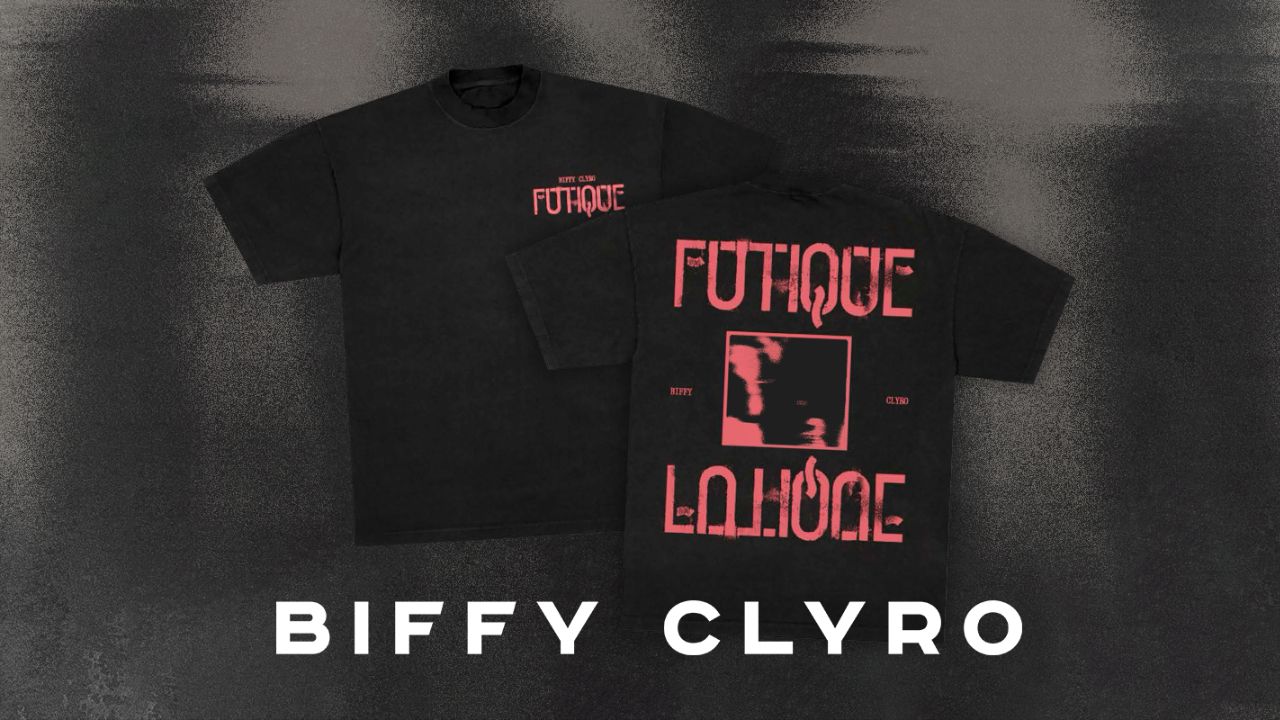Get your exclusive Biffy Clyro Futique t-shirt only via the official Louder store