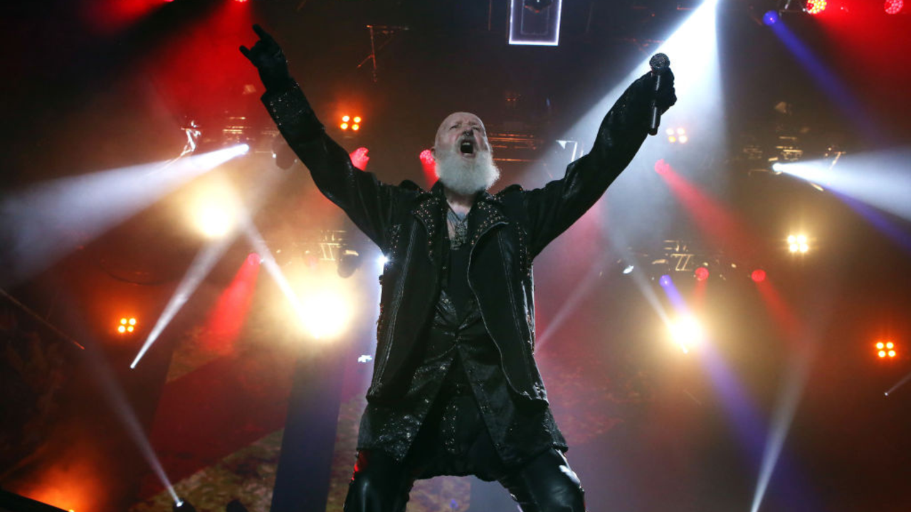 Judas Priest singer Rob Halford reveals he got married last year in front of a small group of friends and a “heavy metal cactus”