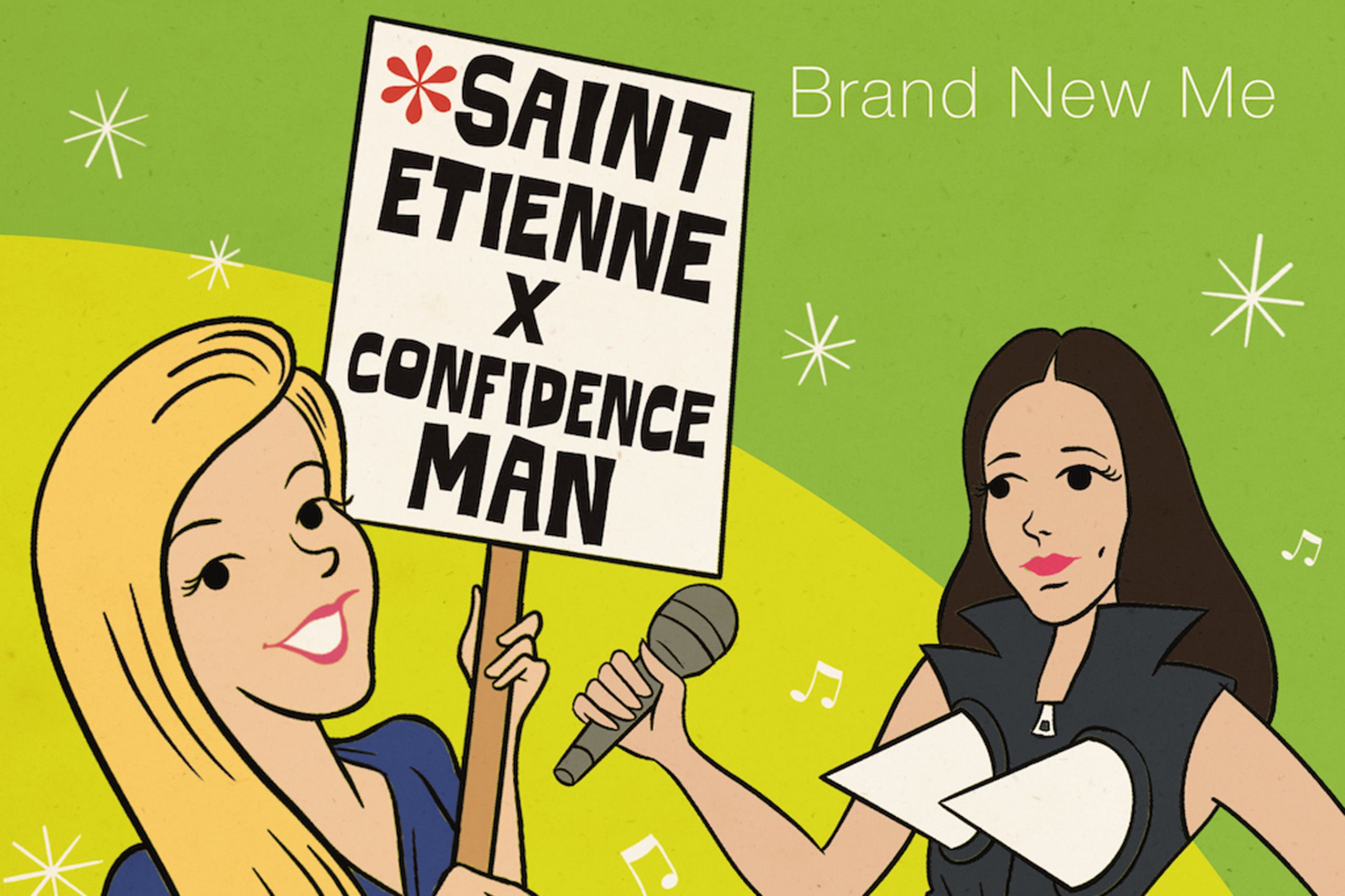Saint Etienne and Confidence Man have teamed up for ‘Brand New Me’, with a Hanna-Barbera-inspired video