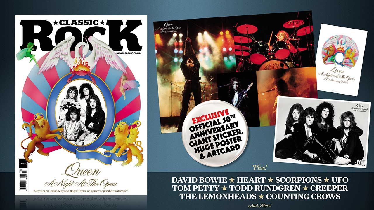 A Night At The Opera: 50 years on, Brian May and Roger Taylor on Queen’s operatic masterpiece – only in the new issue of Classic Rock