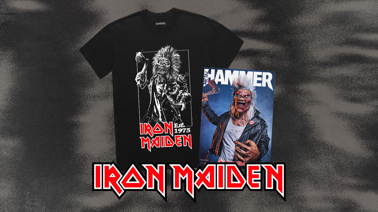 Order your exclusive Iron Maiden bundle featuring an Eddie T-shirt you won’t find in shops