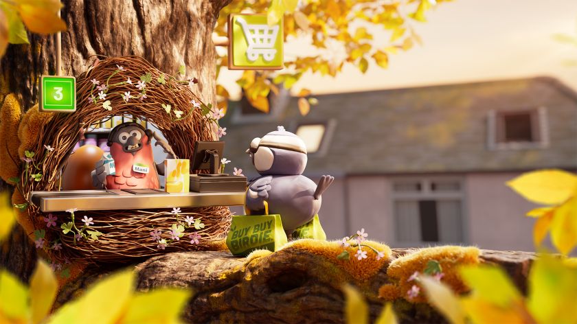 Aardman crafts feathery fun for Nest