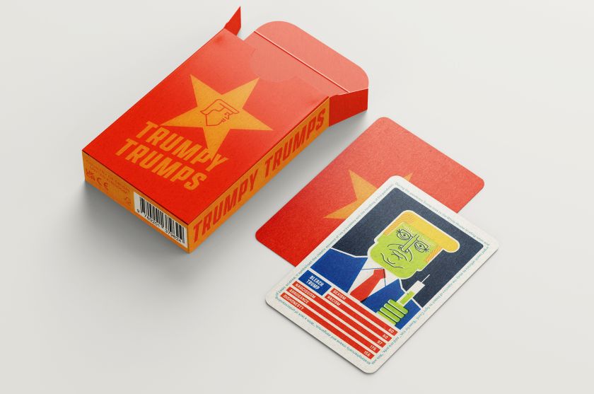 Trumpy Trump – the new card game satirising the US President