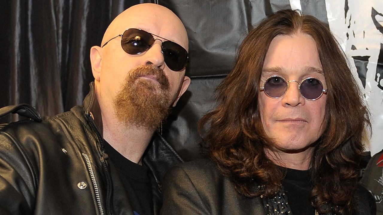 “They were sprawled out in their birthday suits, bottles all over the place… it was a scene!”: Rob Halford remembers the chaotic time Ozzy Osbourne visited Judas Priest in the studio