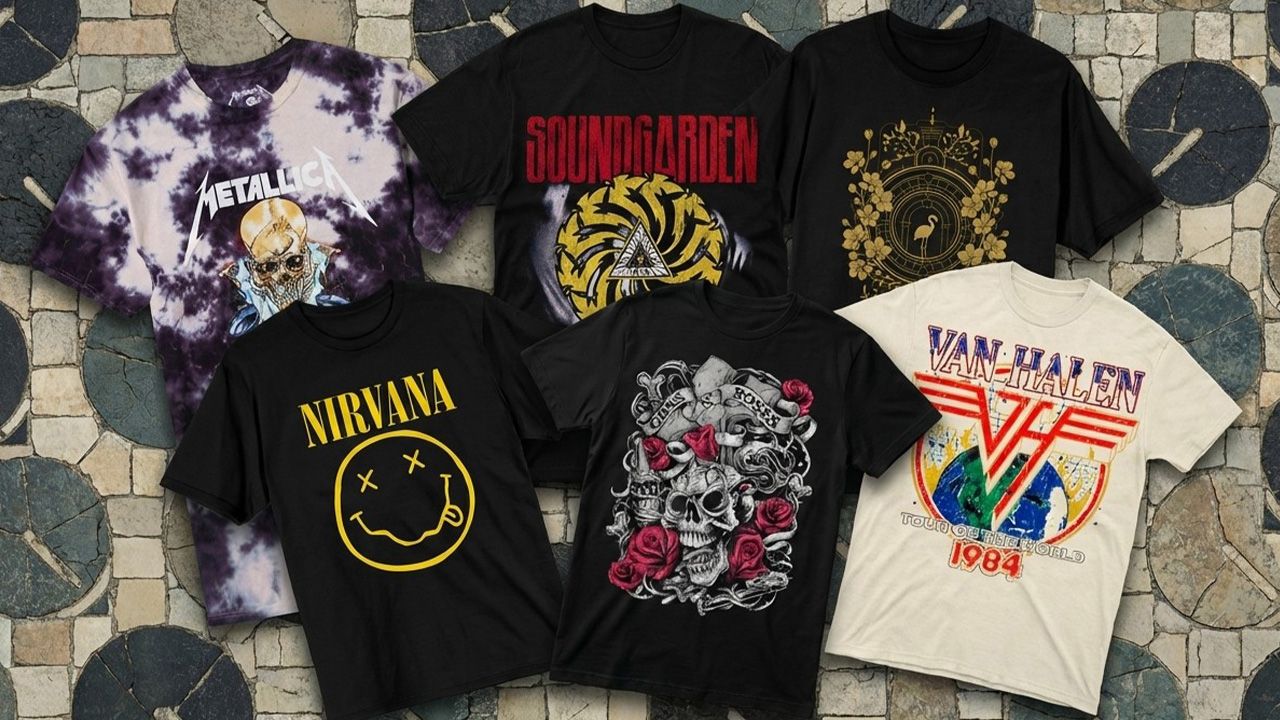 Our pick of the best band t-shirts you can get your hands on right now
