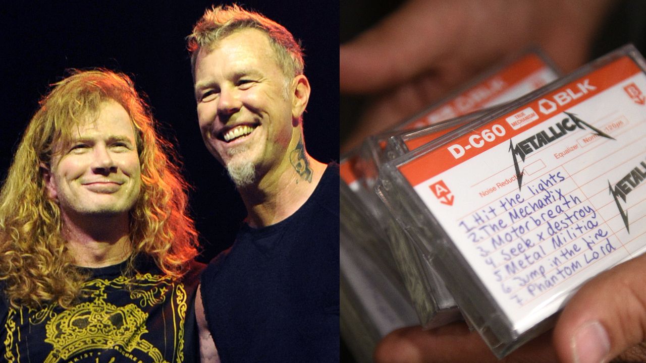 “You guys got more money than God, why do you have to take my money?” Dave Mustaine on his conversation with James Hetfield that ended Metallica’s plan to release their legendary No Life ‘Til Leather demo on vinyl and CD
