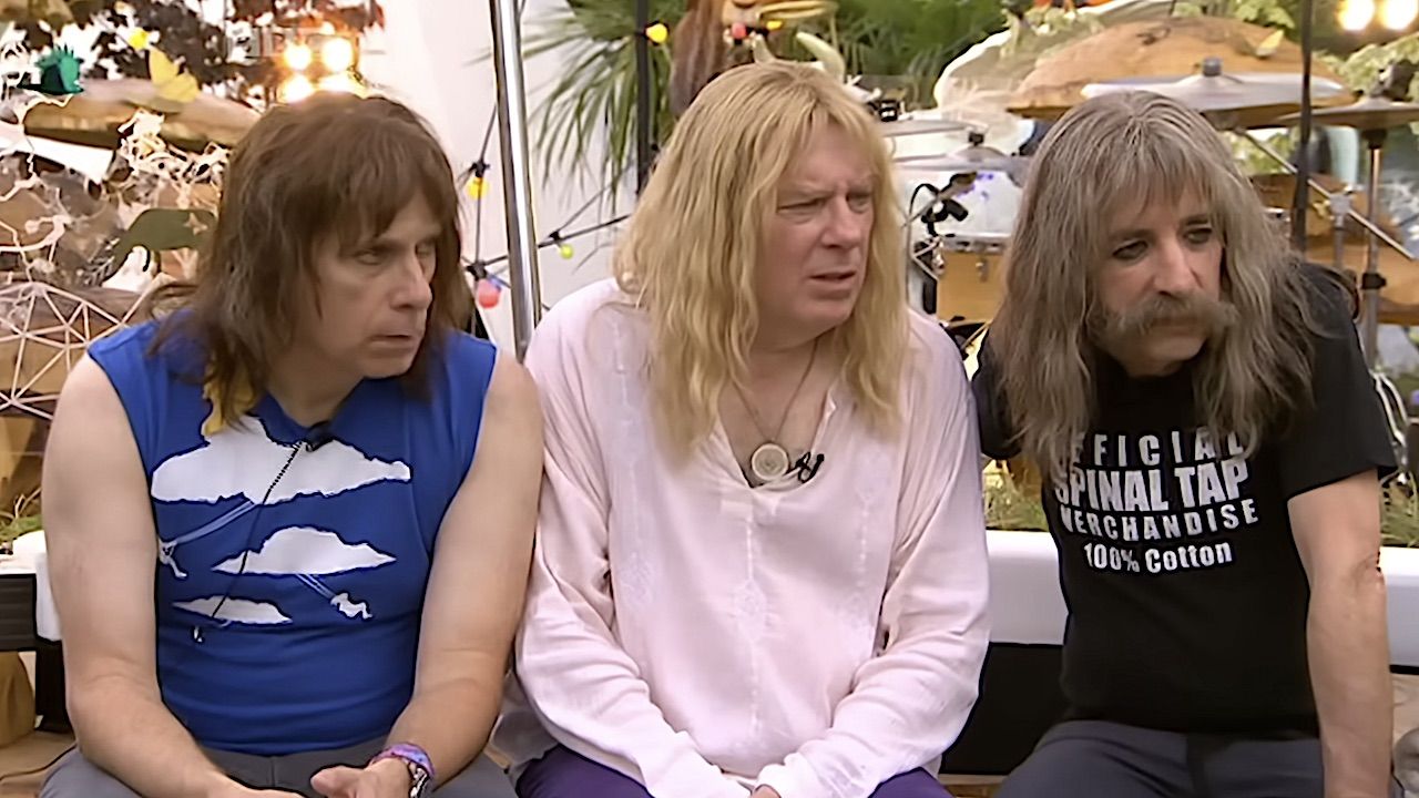 The day that one of BritPop’s biggest and best-loved stars shocked Glastonbury festival by joining hard rock legends Spinal Tap for a controversial celebration of plus-sized female buttocks
