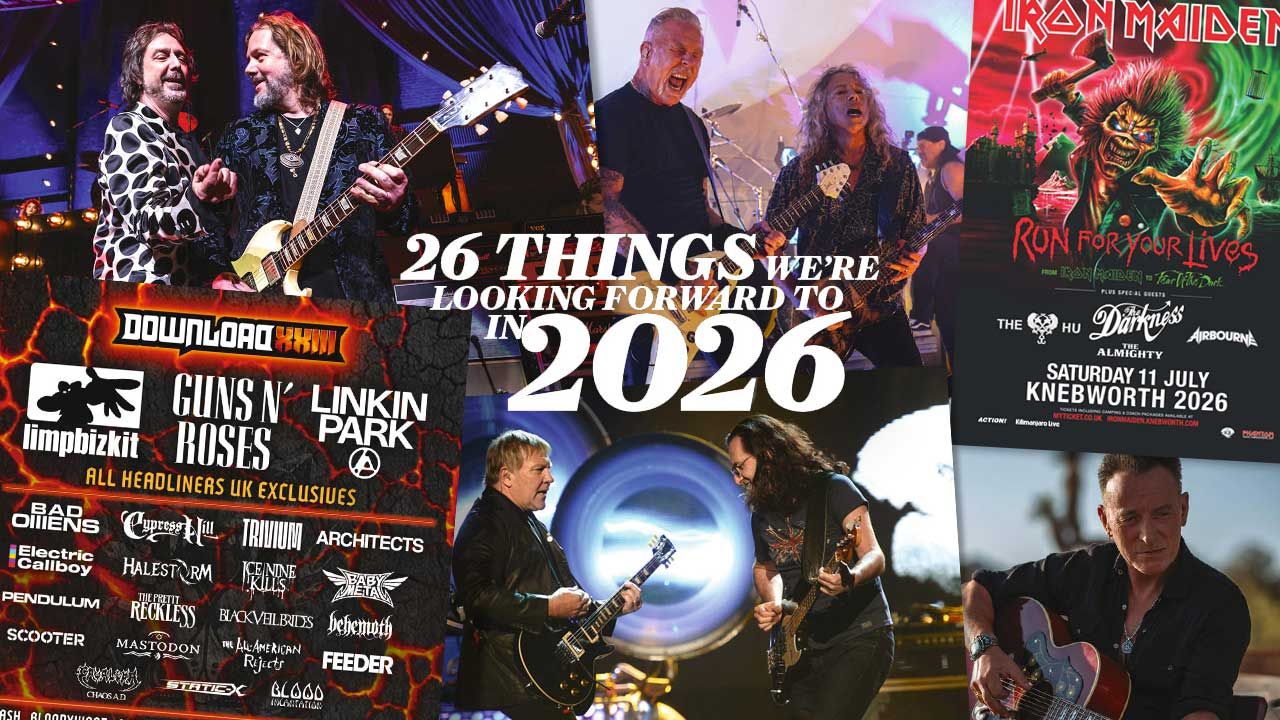 Iron Maiden, Metallica, Rush, Bon Jovi and more: 26 things we’re looking forward to in 2026
