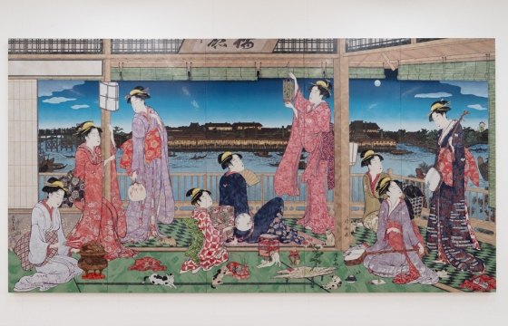 Takashi Murakami: Hark Back to Ukiyo-e: Tracing Superflat to Japonisme’s Genesis @ Perrotin, Los Angeles