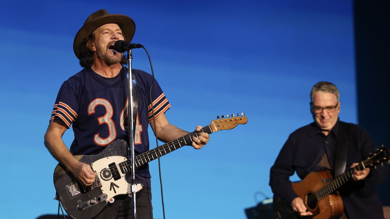 “We’re in the lab, we’re woodshedding, excited.” Eddie Vedder says that Pearl Jam are preparing for a new era
