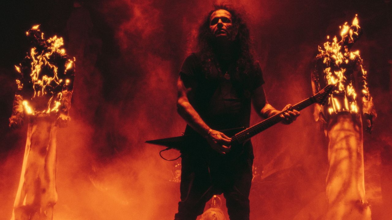 “Makes Hieronymus Bosch’s visions of Hell look like a nursery school”: thrash legends Kreator bring demons, wicker men and the most fire this side of Parkway Drive to stunning London show