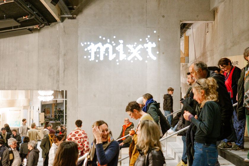 How Letters Come Alive: Atelier AAAAA’s identity for Mixt