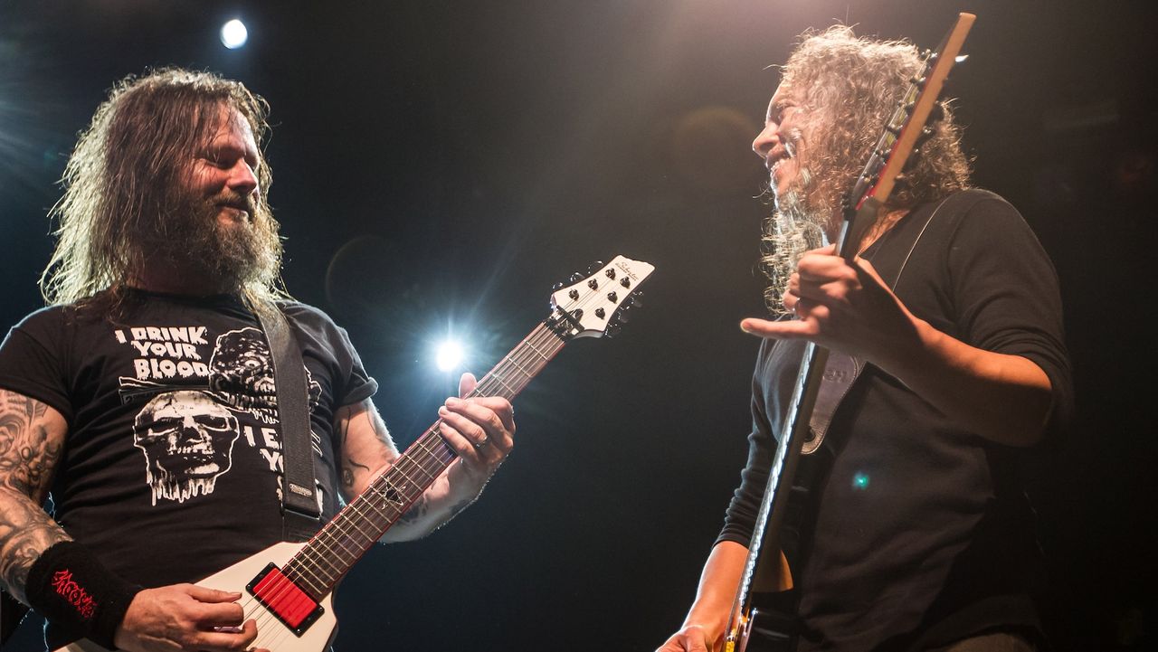 “It’ll be a fat cheque!” This thrash guitarist reckons he’s due some cash from Metallica for his role in writing Creeping Death –and it’s not Dave Mustaine