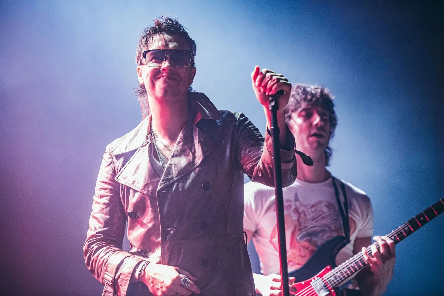 The Strokes have unveiled their new track ‘Going Shopping’ at a San Francisco warm-up show