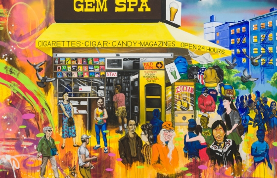 Chris “Daze” Ellis “Orchid Rain on the Underground” @ PPOW Gallery, NYC